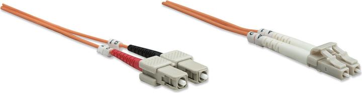 Produktbild Intellinet LWL Anschlusskabel LC/SC Multimode OM2 (CAT8.1, 1 m)