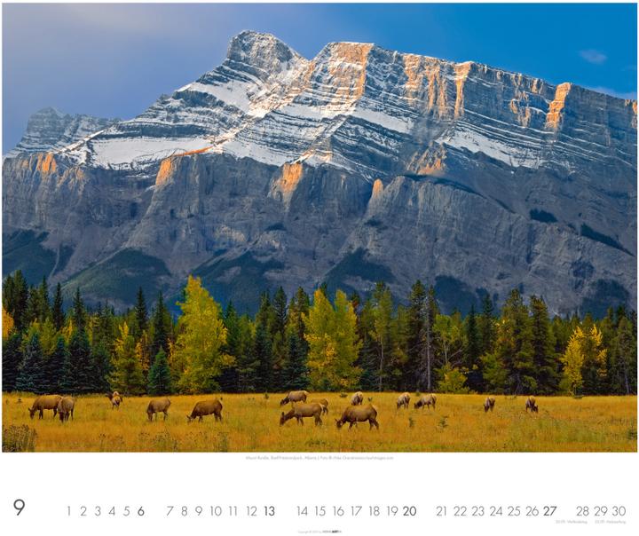Produktbild Kanada Kalender 2026 - Der Ruf der Wildnis (55 x 46 cm)