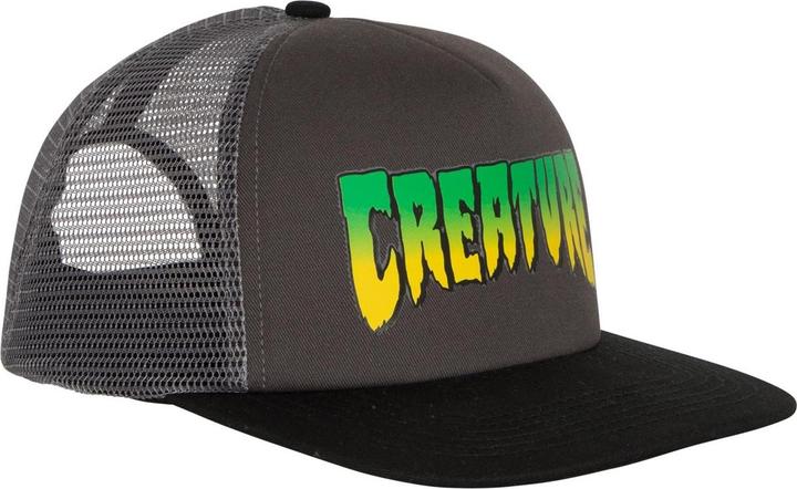 Actual product image Creature Creature Logo Mesh Trucker High Profile Hat