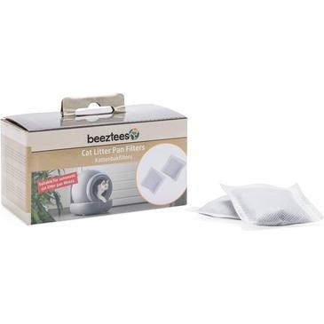 Accessoire : 12 filtres pour beeztees Toilette automatique Moeza pour chat