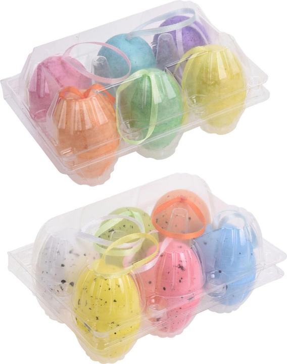 Koopman Deko-Ostereier-Set (6 x, 6 cm)