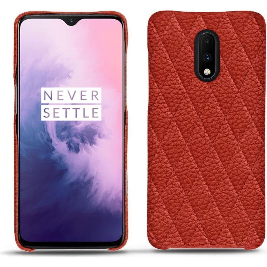 Noreve Lederschutzhülle (OnePlus 7), Smartphone Hülle, Orange