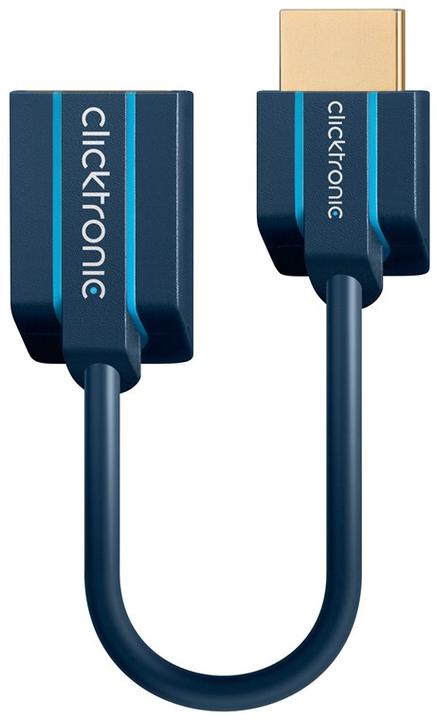 Produktbild Goobay Clicktronic HDMI Flexadapter 0.1m (0.10 m, HDMI, 1.4)