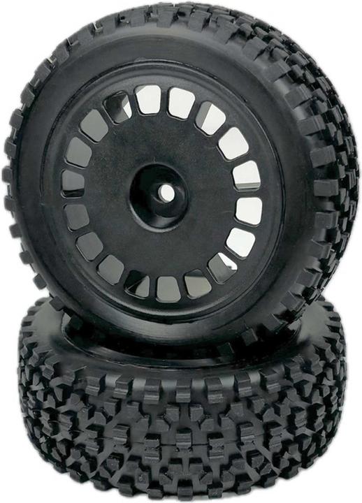 Absima Paire de roues Buggy Street noir 1/8ème (2pcs) - Rc Performance