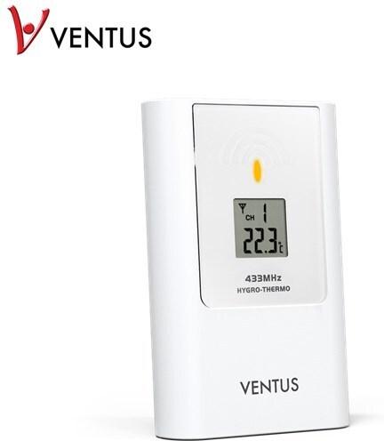 Produktbild Ventus W220 digital weather station Black Battery
