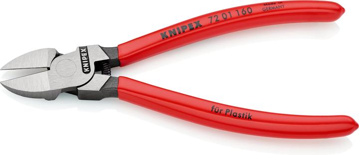 Image du produit Knipex Pince coupante de côté pour plastique (160 mm)