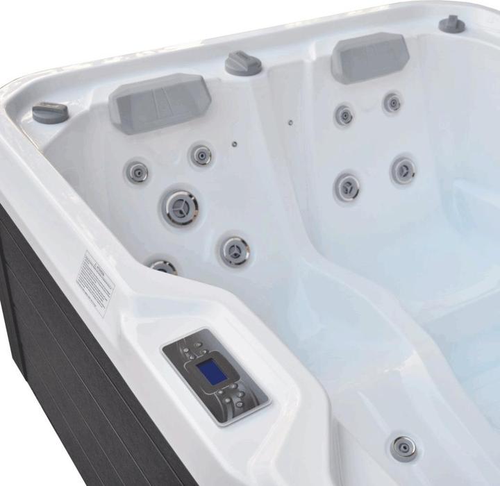Immagine prodotto Allseas Spa Whirlpool Fun für 3 | steckerfertig (230V) | 15 Jets | 200 x 164 x 82 cm (3 Persone)