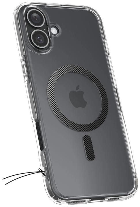 Actual product image Spigen Ultra Hybrid Mag Magsafe case for iPhone 16 6,1" carbon fiber (Apple iPhone 16)