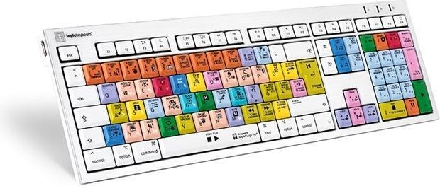 Logickeyboard LKB-LOGXP2-CWMU-DE Tastiera tedesca QWERTZ USB (DE, Cablato)