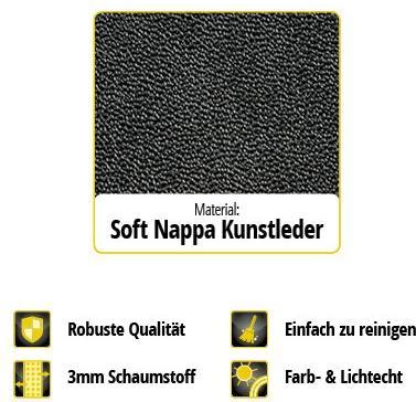 Actual product image Walser Fitted seat cover made of imitation leather