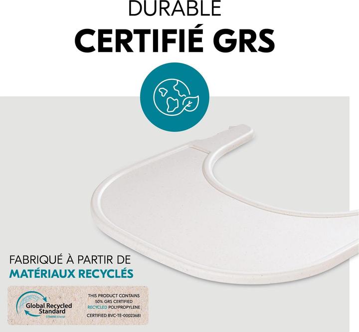 Image du produit Hauck Alpha Click Tray Speckle Beige