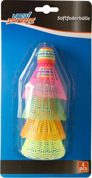 Actual product image New Sports Soft shuttlecocks