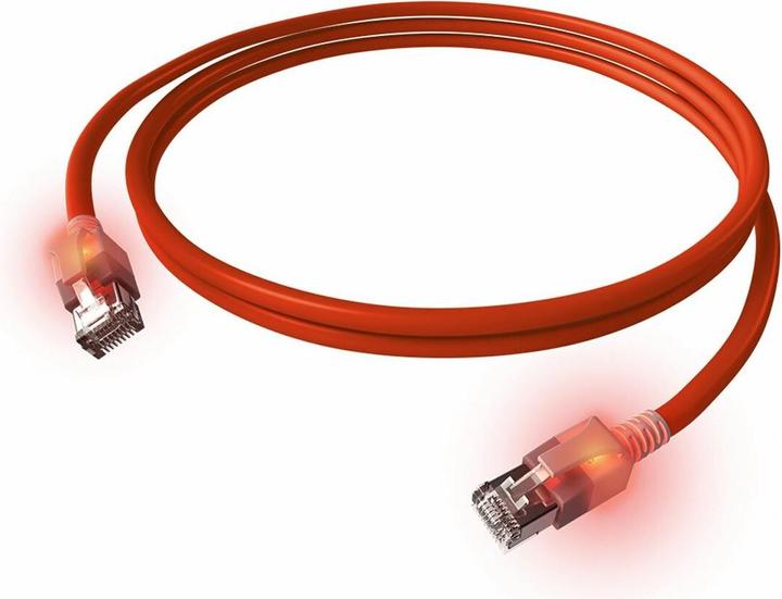Actual product image Sacon Patch cable (PiMF, CAT6a, 0.50 m)