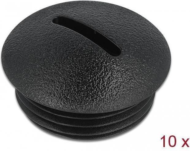 Actual product image Delock Sealing Plug - Black (Pack (Cover)