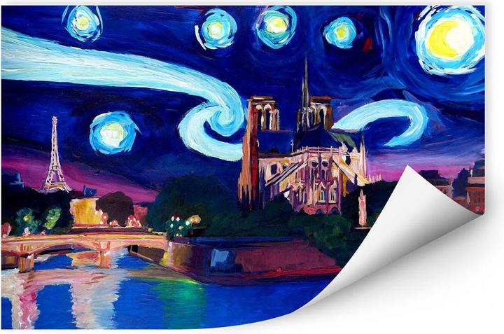 Image du produit Trenddeko Paris de nuit (100 x 70 cm)