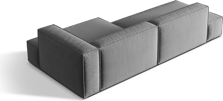 Actual product image Micadoni Modular Right Corner Sofa, "Nuria", 4 Seats, 147x312x72 Made in Europe (Modular sofa, Corner sofa)