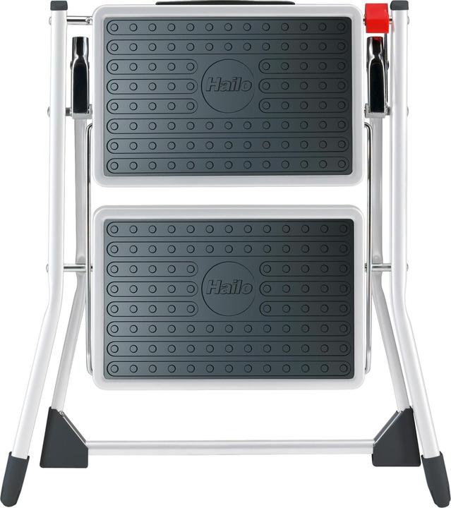 Actual product image Hailo MK60 StandardLine, steel stepladder, 2 steps (Stepladder, 50 cm)