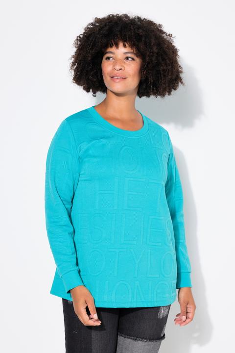 Produktbild Angel of Style Sweatshirt, Buchstaben-Struktur (46)