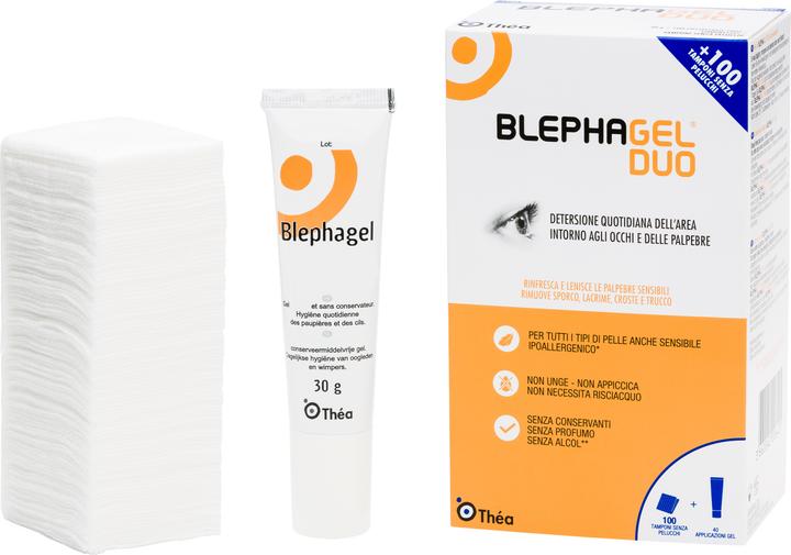 Actual product image Théa Blephagel Duo (Eye care gel, Day)