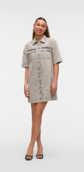 Immagine prodotto Vero Moda VMFENJA Kurzes Kleid Jeanskleid (XS)