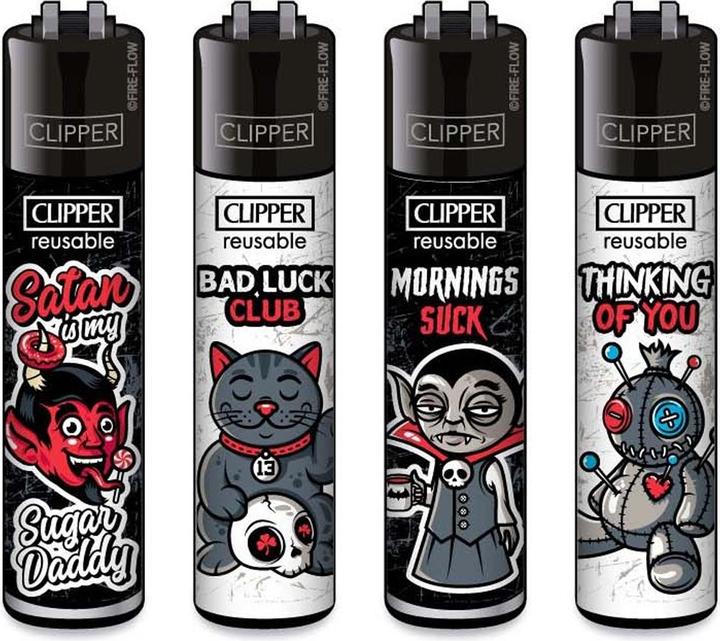 Actual product image Clipper 4-piece slogan 666 976-979