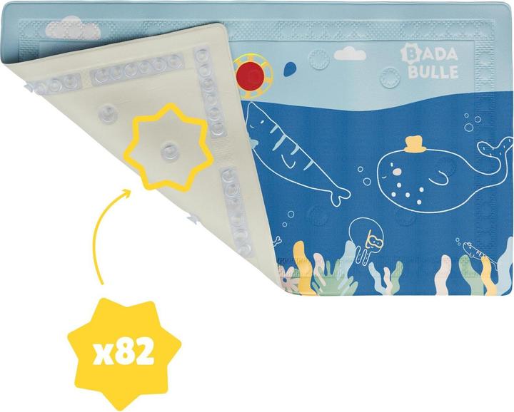 Actual product image Badabulle Bath mat with thermometer (70 x 40 cm)