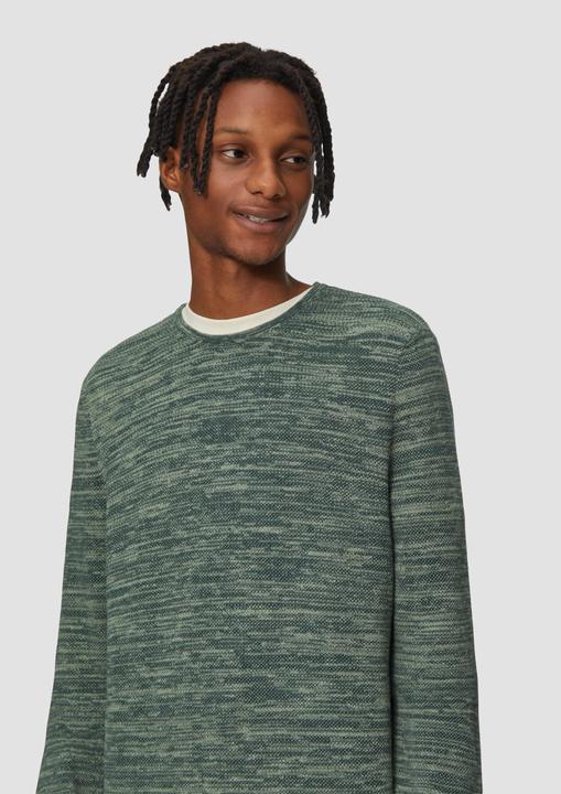 Produktbild S.Oliver Strickpullover Strickpullover in Melange-Optik (L)