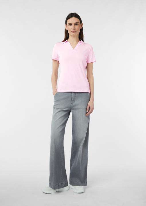 Produktbild Comma T-Shirt Jersey-Poloshirt aus Viskosemix (36)