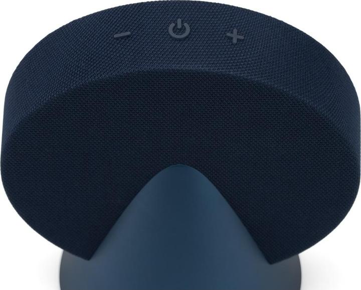 Productafbeelding Lexon Bluetooth speaker Conic Aluminium blue (12 h)