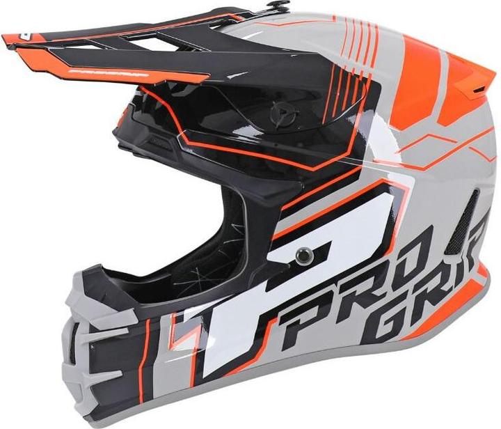 Produktbild ProGrip Motorrad-Cross-Helm (S)