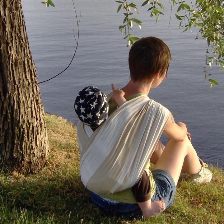 Actual product image Hoppediz Baby sling woven baby sling (5.40 m)
