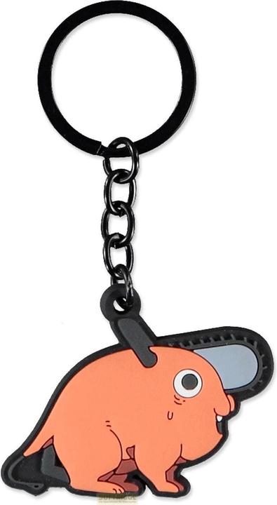Actual product image Difuzed Chainsaw Man - Pochita Rubber Keychain