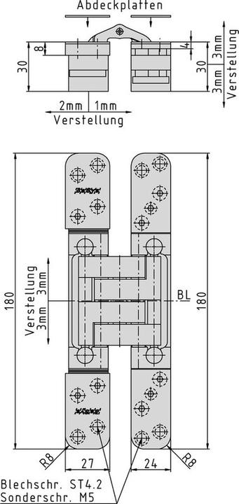 Produktbild Basys Objektbänder Pivota DX 60 3D Design
