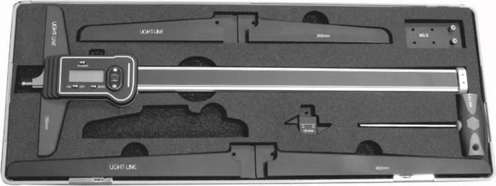 Immagine prodotto Fortis Set di calibri di profondità digitali da 500 mm struttura leggera (50 cm)