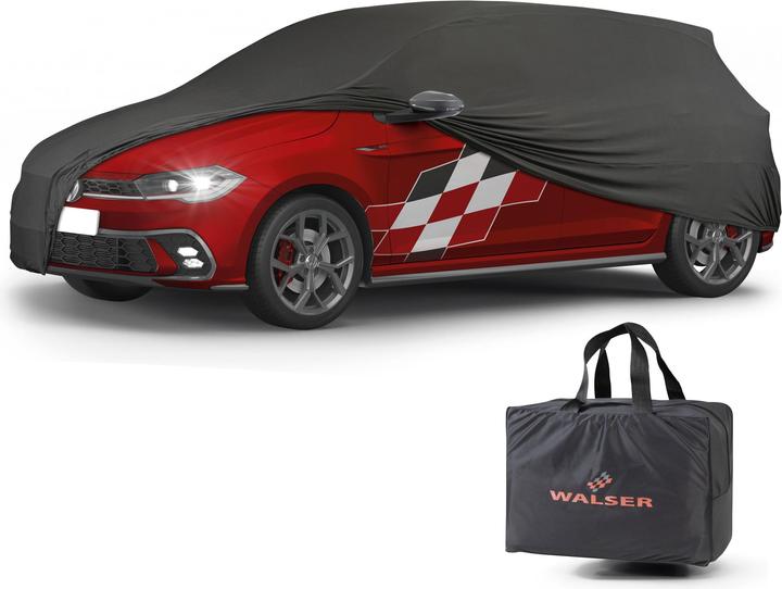 Image du produit Walser Autoplane Indoor Stretch Plus, Bâche de protection pour voiture taille 1 voiture noire