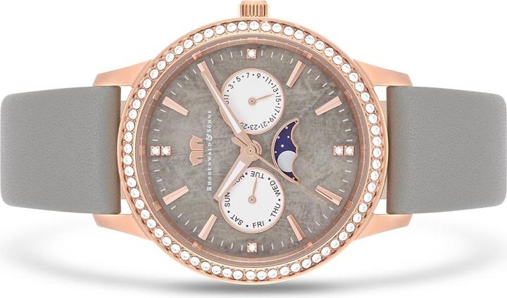 Produktbild Multifunktionen Amidala Echtleder Roségold - 34096 (Analoguhr, 38 mm)