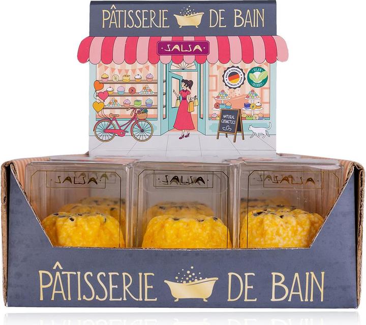 Produktbild Accentra Badebombe Vegane Badeblüte PATISSERIE DE BAIN - Weisser Tee (Badekugeln)