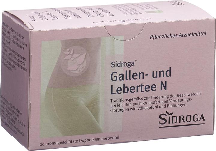 Image du produit Sidroga Thé Bile & Foie, sachets (87 g)