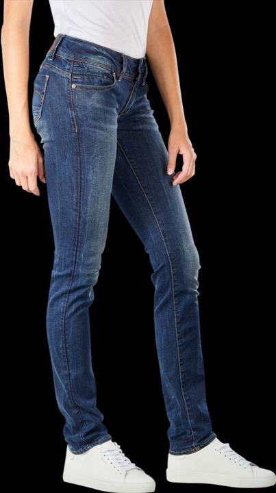 Produktbild G-Star Midge Saddle Mid Straight Jeans Neutro dk aged (W31/L32)