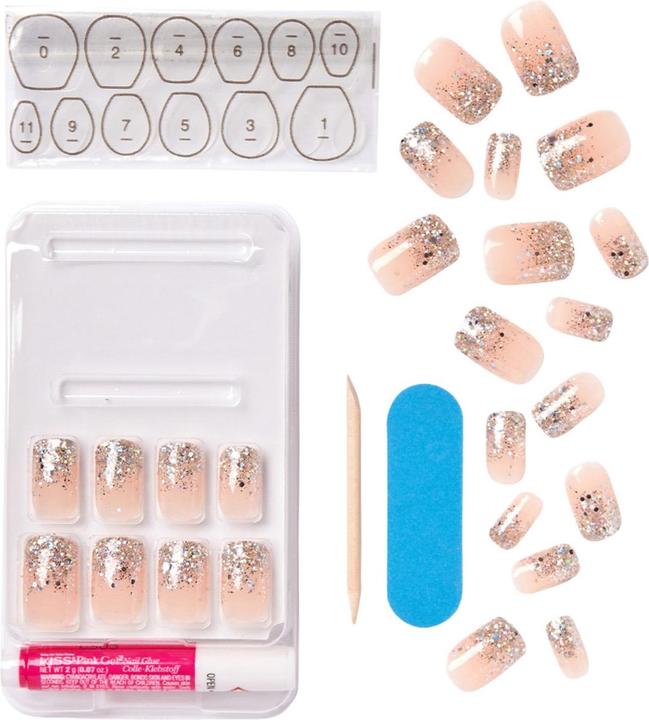 Produktbild KISS Gel Fantasy Nails - Fanciful (Kunstnägel, Fanciful)