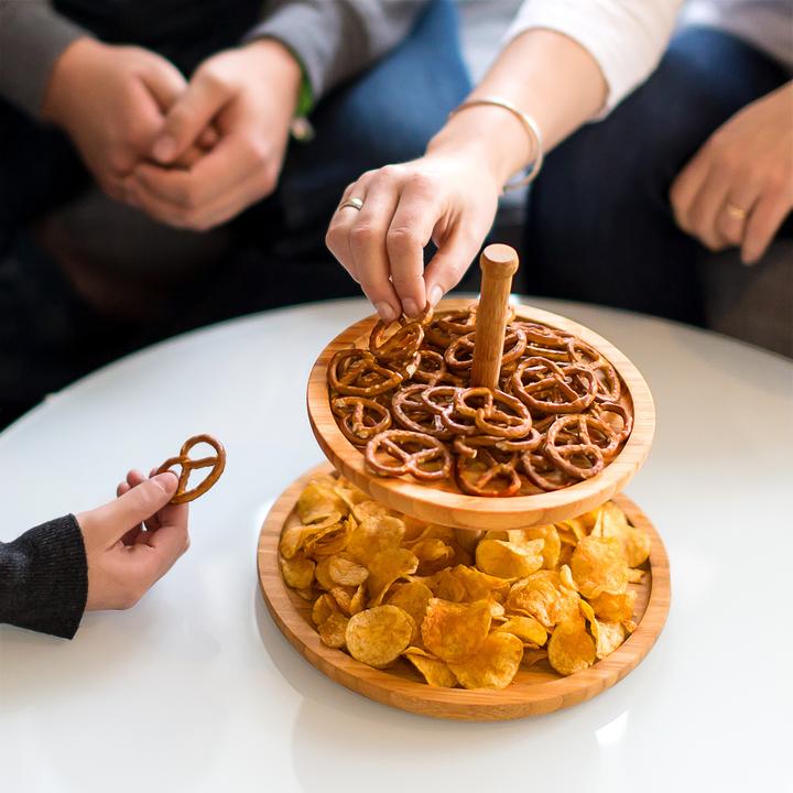 Actual product image Relaxdays Etagere bamboo