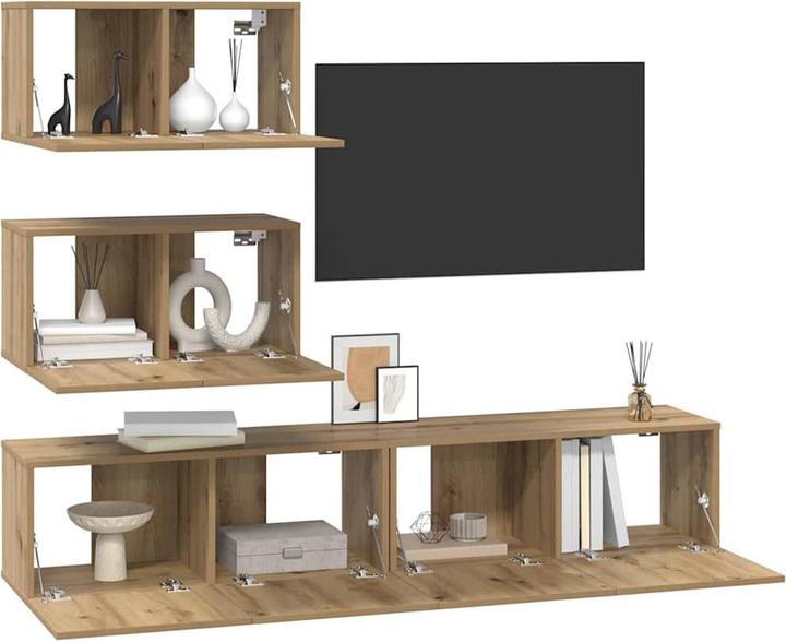 Image du produit vidaXL Wandmontierter TV Stand (30 x 30 x 30 cm)