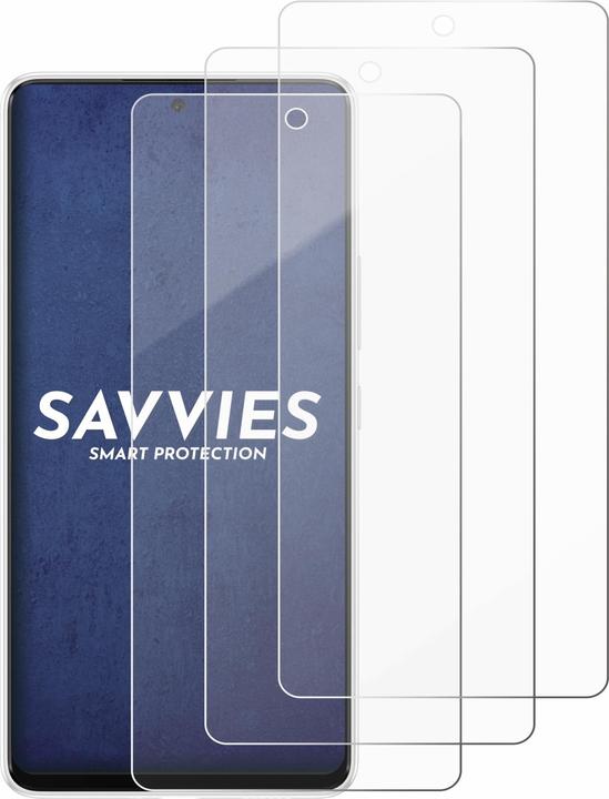 Produktbild Savvies Panzer Schutzglas für Samsung Galaxy A53 5G Schutzfolie Displayschutz Display Schutz Glas Folie (3 Stk., Samsung Galaxy A53 5G)