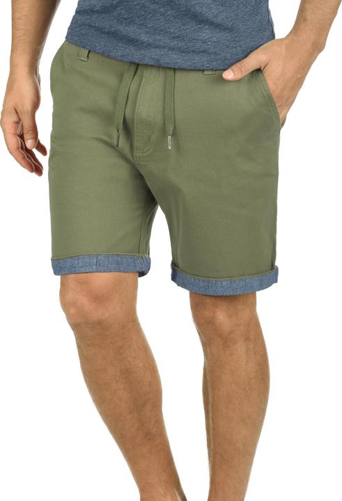 Immagine prodotto Solid Lagoa Pantaloncini Chino Shorts Panno Corti Da Uomo elasticizzato Regular- Fit (XL)