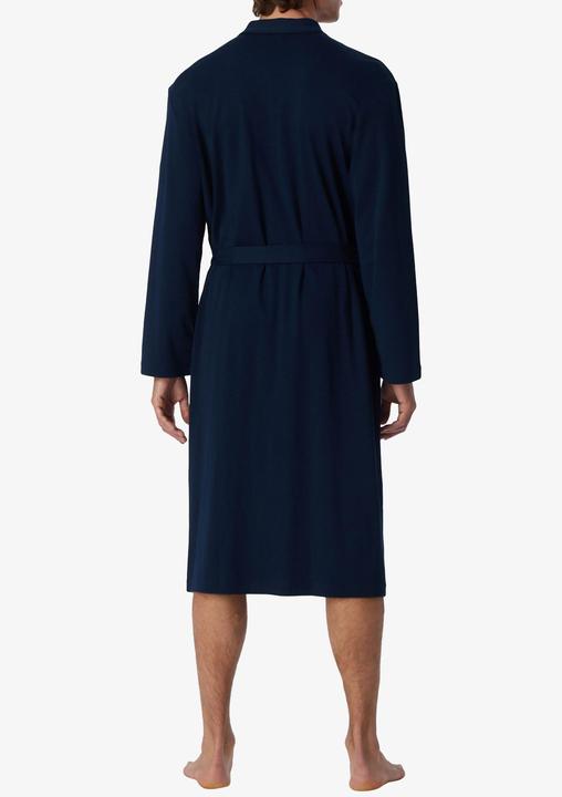 Produktbild Schiesser Bademantel "Essentials" marine (L)