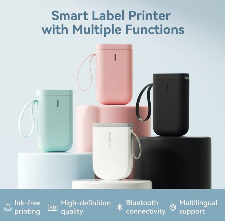 Produktbild INE Drukarka Etykiet Niimbot D11 H czarny (300 dpi)