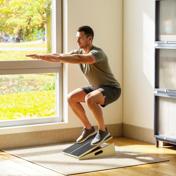 Produktbild SportNow Schrägbrett Buchenholz Naturholz