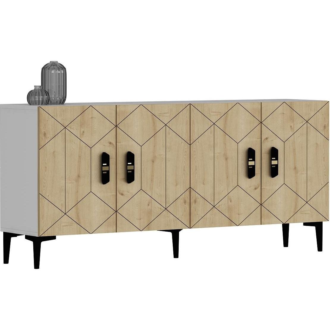 Kalune Design, Kommode + Sideboard, Cross Console (150 x 75 x 35 cm)