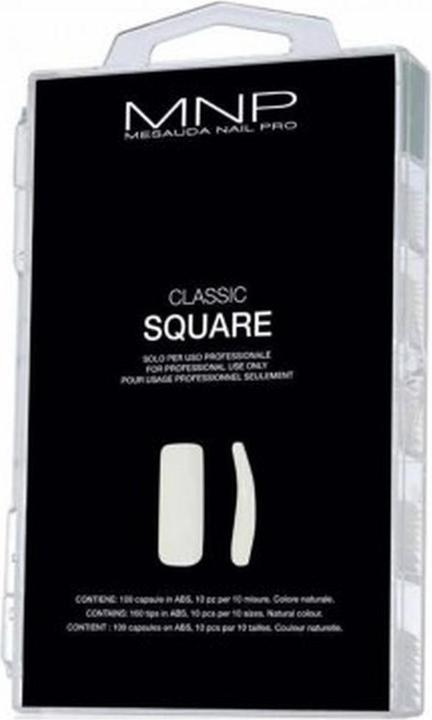 Actual product image Mesauda Classic Square Tips (Artificial nails)