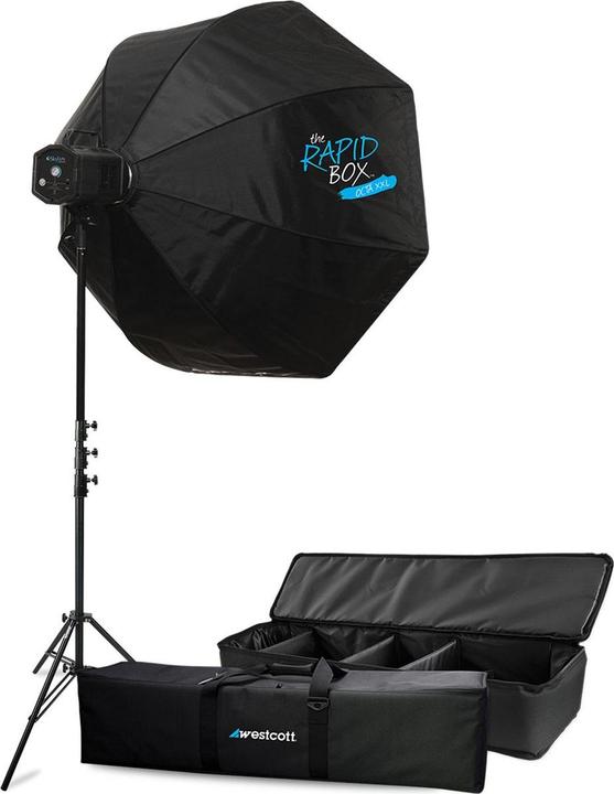 Westcott Skylux LED mit 48" Rapid Box XXL Kit (Softbox, 122 cm)